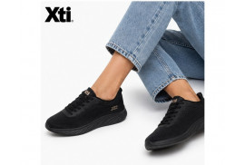 Deportivo negro Xti 146272 plantilla Memory Foam
