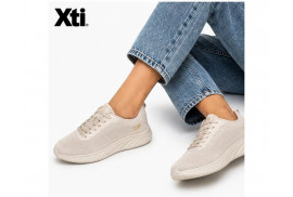 Deportivo beige Xti 146272 plantilla Memory Foam