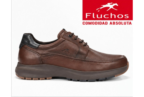 Blucher Fluchos F2065 de piel hidrofugada perfil