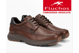 Blucher Fluchos F2065 de piel hidrofugada lateral