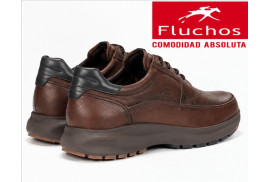 Blucher Fluchos F2065 de piel hidrofugada trasera