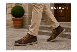 baerchi 4181 botín hombre marrón puesto