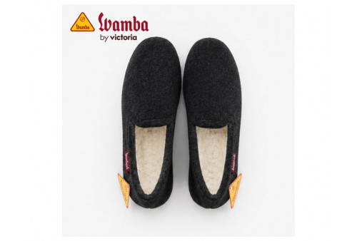 250 Wamba zapatilla invierno negro superior