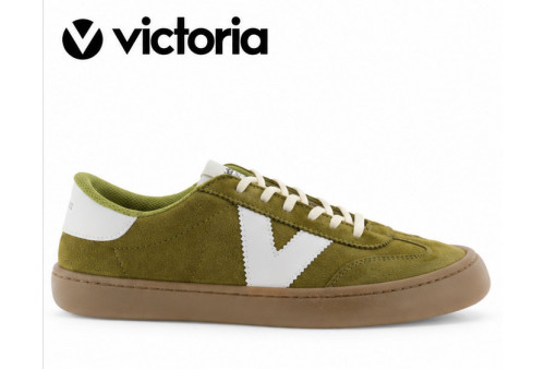 Victoria 1186103 Barefoot de mujer en serraje kaki