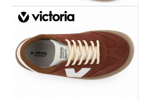 Victoria 1186103 Terra Barefoot de mujer en serraje terra superior