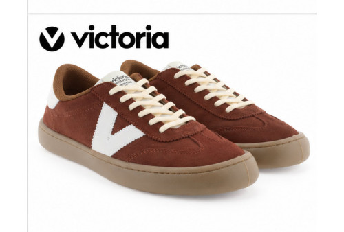 Victoria 1186103 Terra Barefoot de mujer en serraje terra laterales