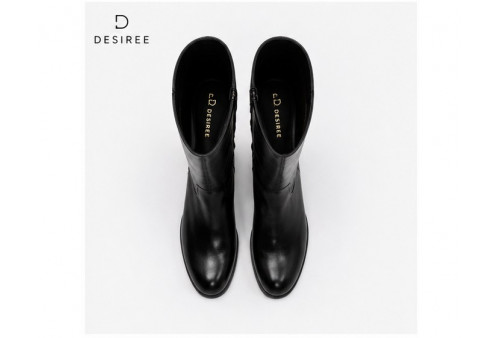 Bota Krim 2 Desiree de mujer en piel napa negra superior