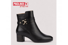 Pikolinos Calafat W1Z-8914 mujer piel napa negra perfil