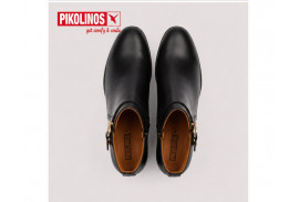 Pikolinos Calafat W1Z-8914 mujer piel napa negra superior