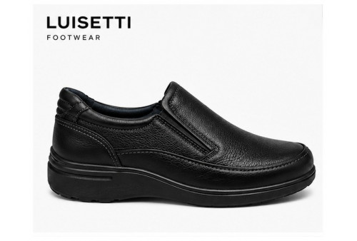 Luisetti 31025 mocasín hombre negro