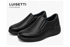 Luisetti 31025 mocasín hombre negro par