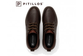 Pitillos 40201 botín de hombre en piel engrasada superior
