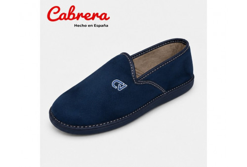 Cabrera 2563 zapatilla bamara marino con piso Parquet lateral