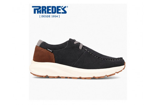 Paredes CP26152 Wallaby en piel engrasada marino perfil