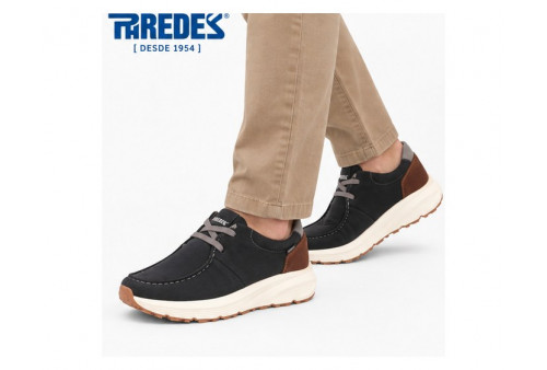 Paredes CP26152 Wallaby en piel engrasada marino modelo