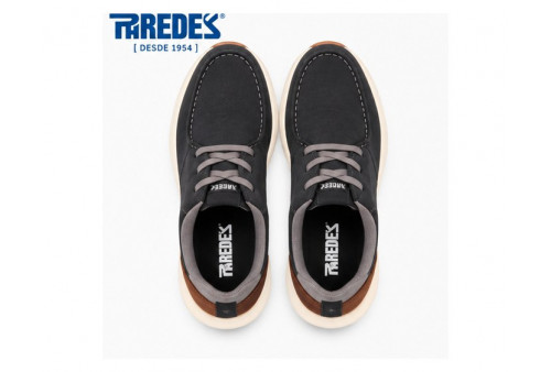 Paredes CP26152 Wallaby en piel engrasada marino superior