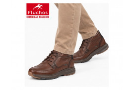 Fluchos F2066 de hombre en piel hidrofugada marrón modelo