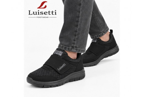 Deportivo Luisetti 31104ST con Velcro Negro modelo