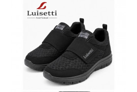 Deportivo Luisetti 31104ST con Velcro Negro lateral