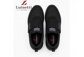 Deportivo Luisetti 31104ST con Velcro Negro superior