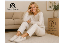 Gema García 8602 zapatilla de invierno para mujer