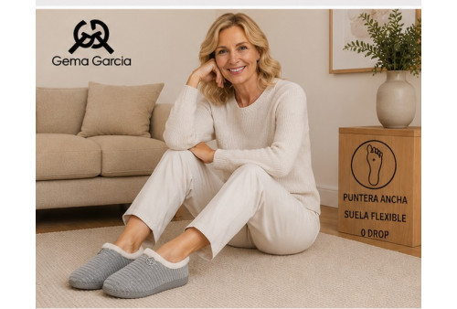 Gema García 8605 zapatilla de invierno para mujer