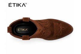 Bota cowboy Etika110570 vista superior