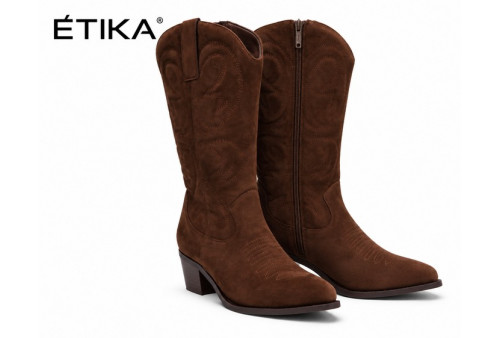 Bota cowboy Etika110570 par lateral