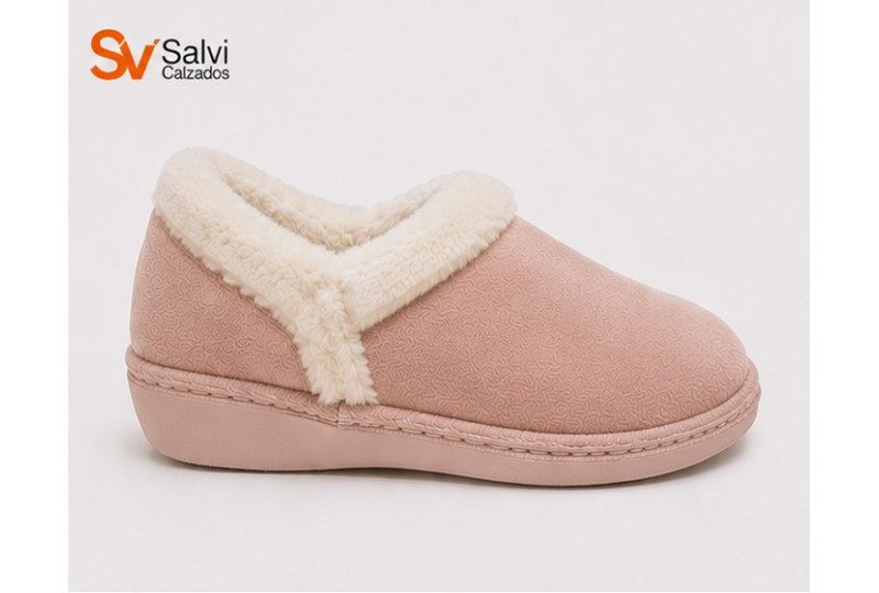 Zapatilla Salvi 31L-056 en suapel nude perfil
