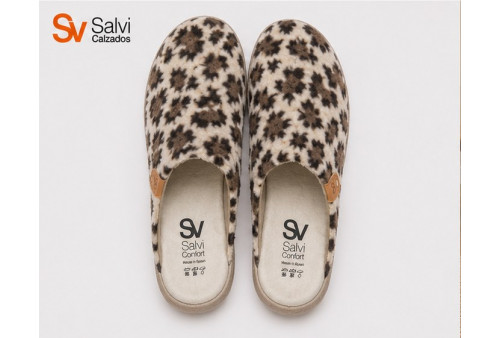 Chinela Salvi 76L-000 estampada superior