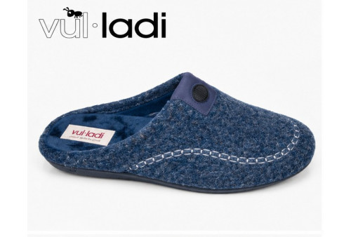 6630-041 Vulladi. Zapatilla lana marino perfil