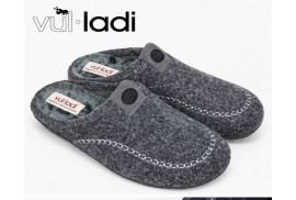 6630-041 Vulladi. Zapatilla lana marino lateral