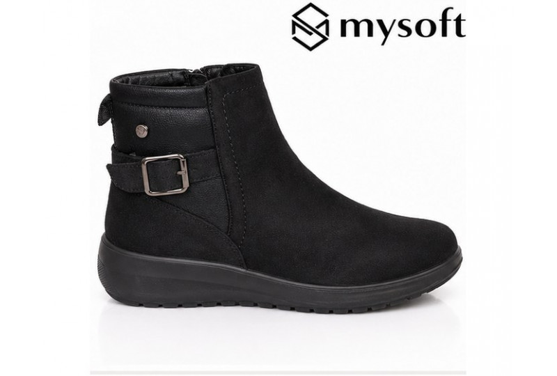 My Soft 25M656 en antelina negra waterproof