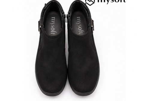My Soft 25M656 en antelina negra waterproof superior