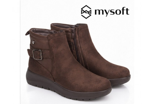 My Soft 25M656 en antelina café waterproof par