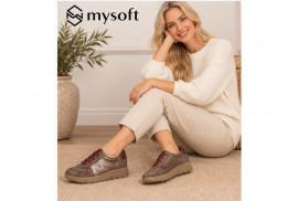 My Soft 25M622 en nylon acolchado marrón modelo
