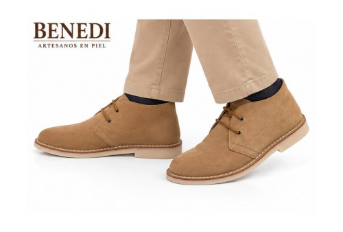 Pisacacas serraje camel modelo
