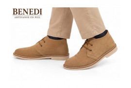Pisacacas serraje camel modelo
