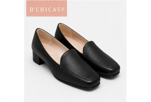 D'Chicas 1021 mocasín negro par