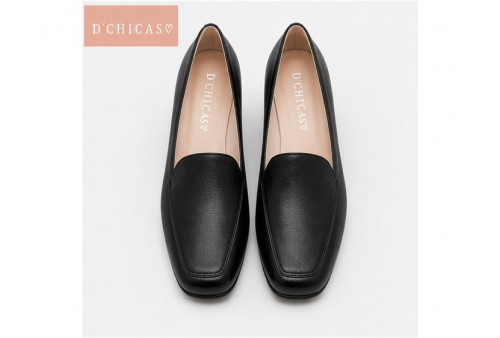 D'Chicas 1021 mocasín negro superior