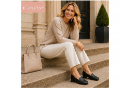 D'Chicas 1021 mocasín negro modelo