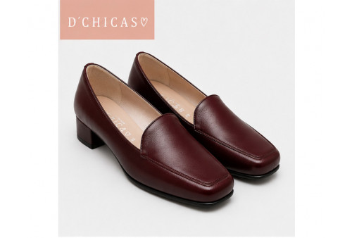 D'Chicas 1021 mocasín burdeos par