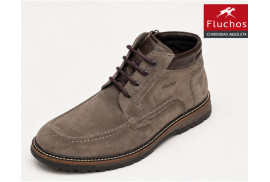 Botín Fluchos F2325 marmota con cordones y cremallera interior