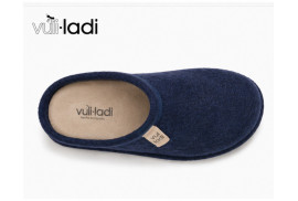 Zueco Vulladi 7160 de lana marino superior