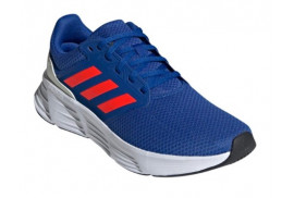 DEPORTIVO ADIDAS RUNING AZUL BANDAS NARANJAS, PISO EVA