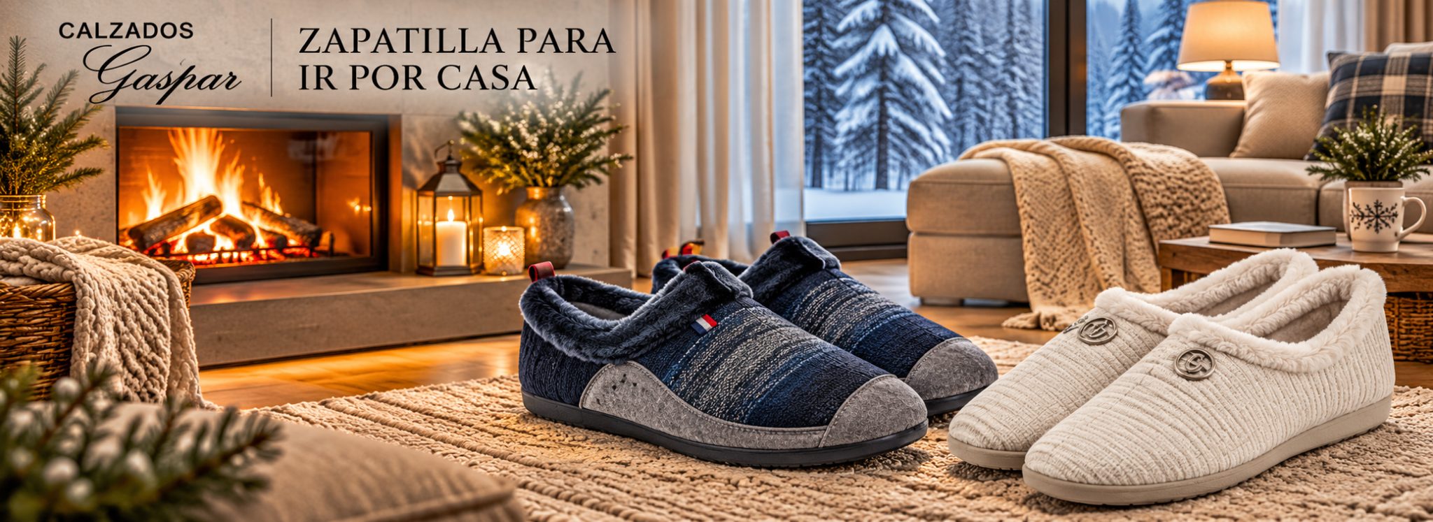Zapatillas de ir por casa para mujer y hombre - Calzados Gaspar